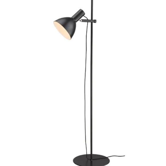 BALTIMORE Golvlampa 1L Svart
