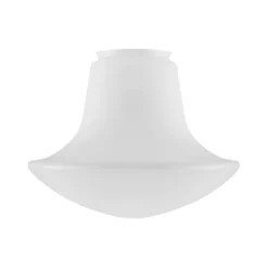 Balusterskärm 100, vitt överfångsglas 28cm