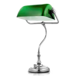 Bankirlampa, Nickel/grön