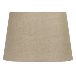 Basic oval lampskärm, natur 26cm
