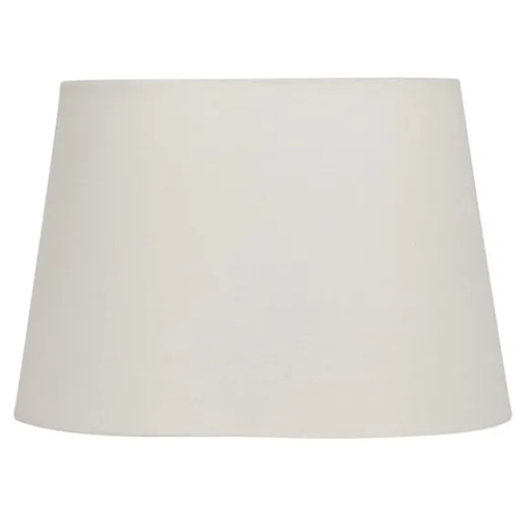 Basic oval lampskärm, vit 20cm