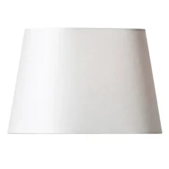 Basic oval lampskärm, vit 26cm