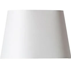 Basic oval lampskärm, vit 38cm