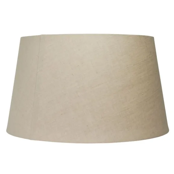 Basic straight lampskärm, natur 42cm
