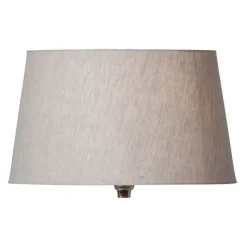 Basic straight lampskärm, natur 33cm