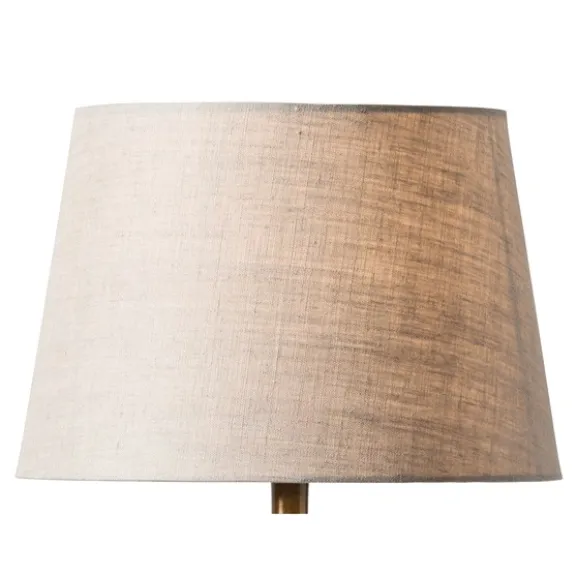 Basic straight lampskärm, natur 28cm