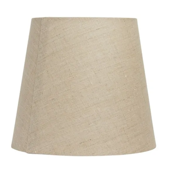 Basic straight lampskärm, natur 20cm