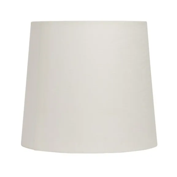 Basic straight lampskärm, vit 17cm