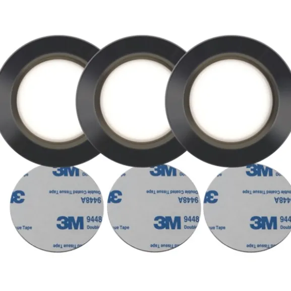 Batteridriven LED-spotlight Functional, svart 3-pack