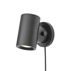 Beam vägglampa, svart