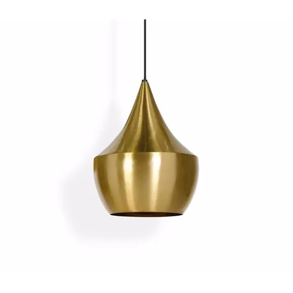 Beat Fat pendel, borstad mässing 24cm