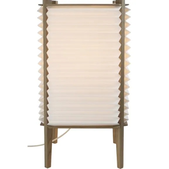 Beehave bordslampa medium, vit/ek 47cm