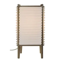 Beehave bordslampa small, vit/ek 39cm