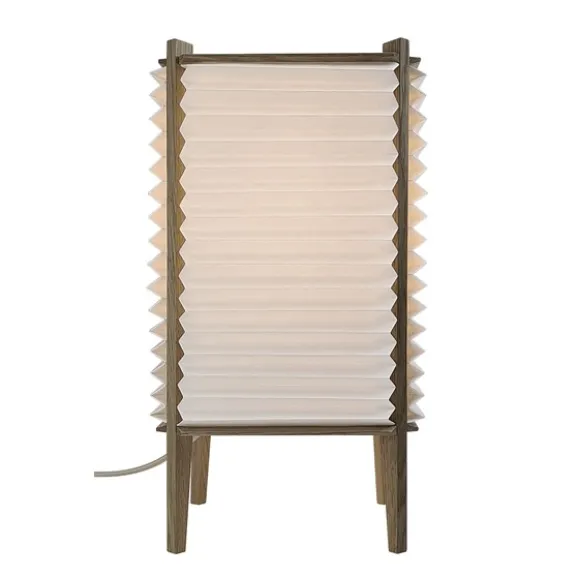 Beehave bordslampa small, vit/ek 39cm