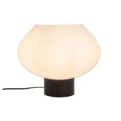 BELL bordlampa stor, svart/vit