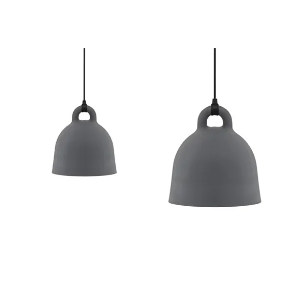Bell Large taklampa, grå 57cm