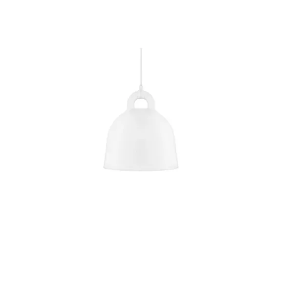 Bell Small taklampa, vit 37cm