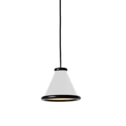 Belle pendel Ø150 Glossy vit/Glossy svart