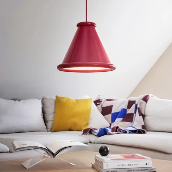 Belle pendel Ø360 Red violet