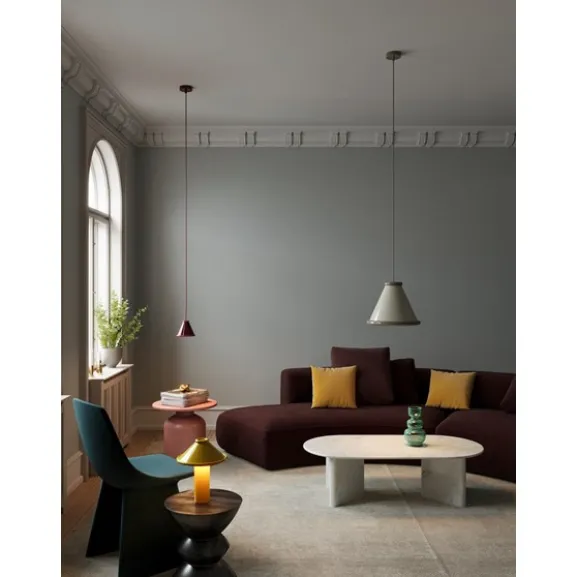 Belle pendel Ø150 Wine red/Red violet
