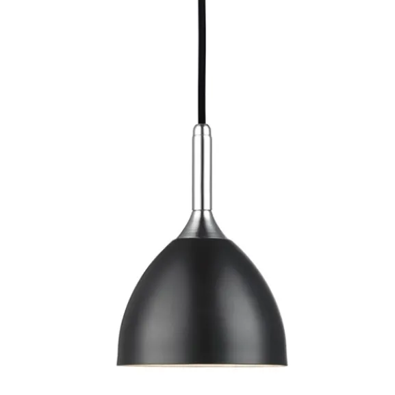 BELLEVUE Taklampa Ø14 Svart / Krom