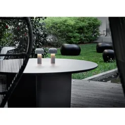 Bellhop bordslampa, gul 21cm
