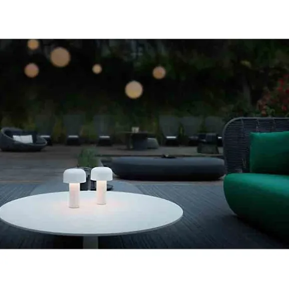 Bellhop bordslampa, vit 21cm