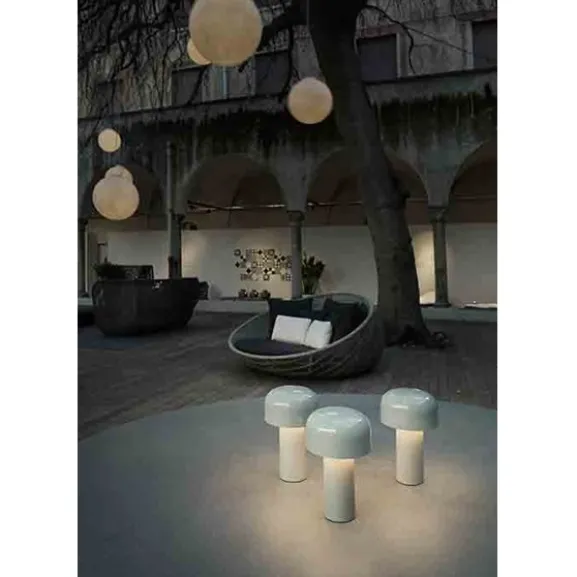 Bellhop bordslampa, vit 21cm