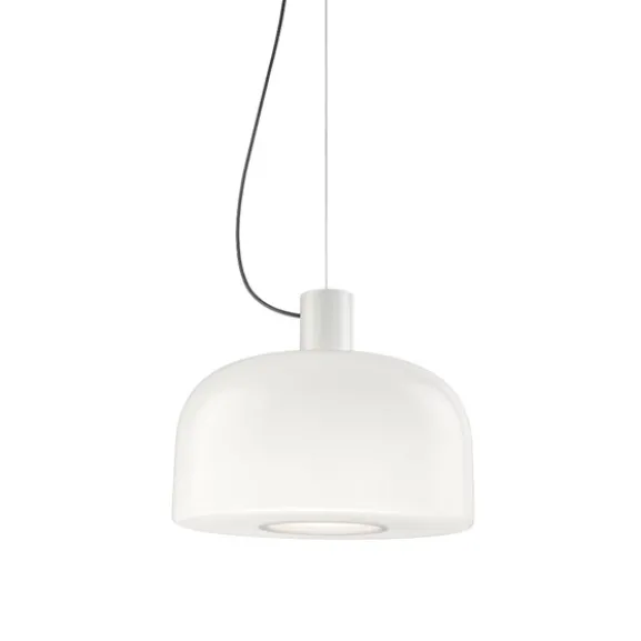 BELLHOP glass taklampa S2, Vit
