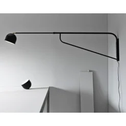 Bellman 205 vägglampa Jet black