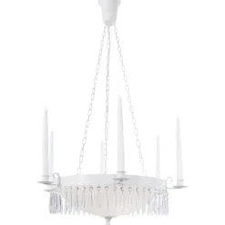 Bergmans takkrona, vit 59cm