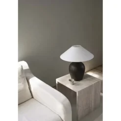 Berit lampfot, black