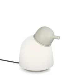 Bird bordslampa Ø175 sand/mässing opal glass
