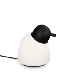 Bird bordslampa svart struktur/opal