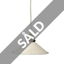 Birger fönsterlampa, vit/mässing