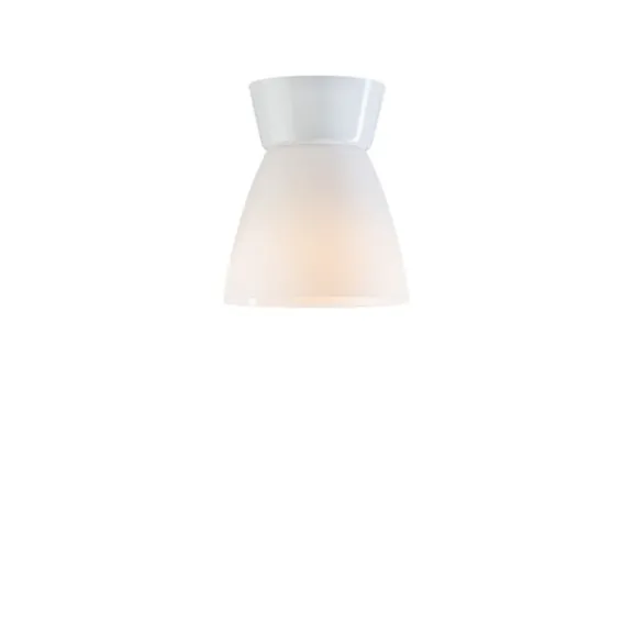 Bizzo plafond, blankvit/opalglas 16,5cm