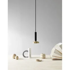 Blend 9 pendel Jet black, brass