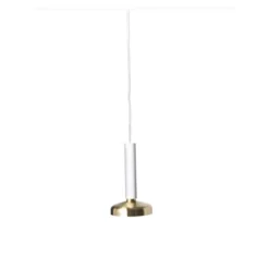 Blend 9 pendel Traffic white, brass