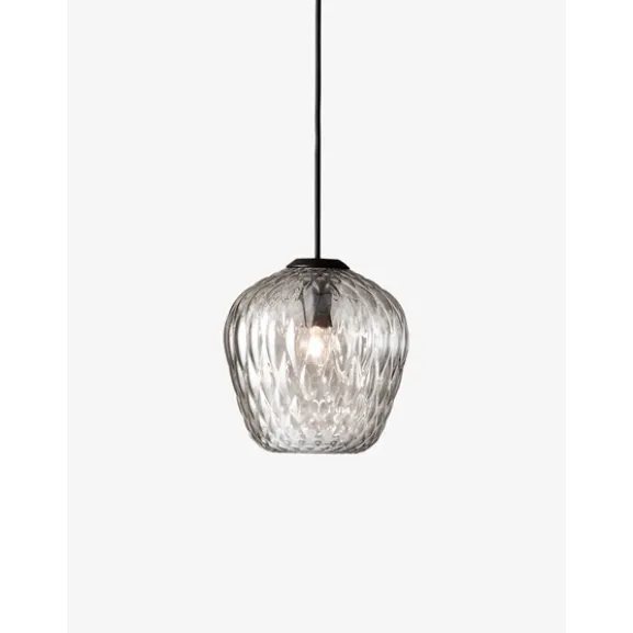 Blown SW4 pendel, silver 23cm