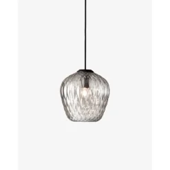Blown SW4 pendel, silver 23cm
