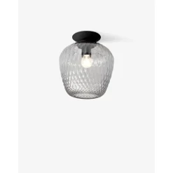 Blown SW5 plafond, silver 28cm