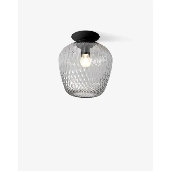 Blown SW5 plafond, silver 28cm