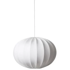 Boll 65 oval, vit 65cm