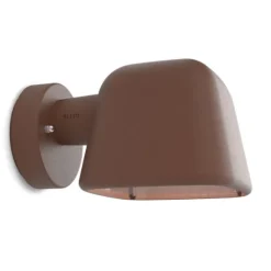 Boo vägglampa IP44 roststruktur E27