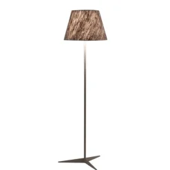 Bord- /Golvlampskärm Karin D40 silke/bomull offwhite