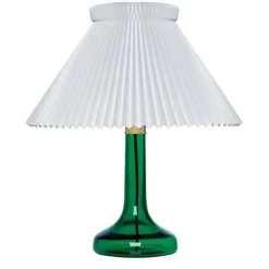 Bordslampa 343, grönt glas