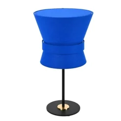 Bordslampa Bow Svart - Small Midnight Blue