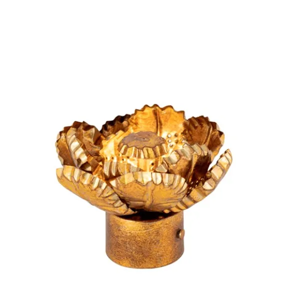 Bordslampa Kamelia H13 USB antikguld