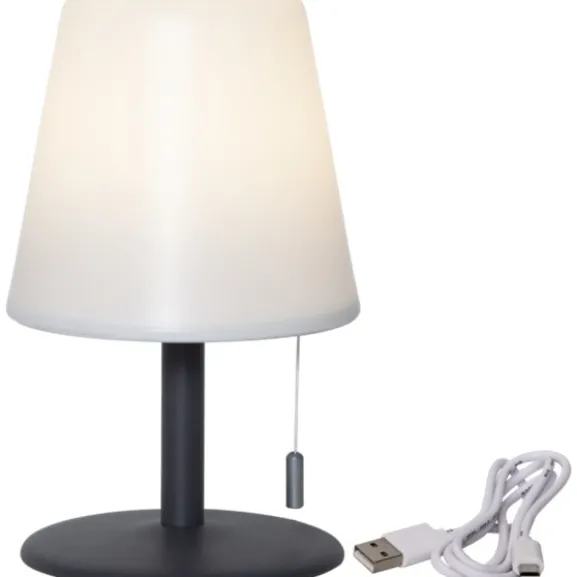 Bordslampa Kreta, Vit