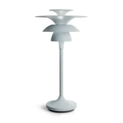 Bordslampa Picasso, isblå 35cm